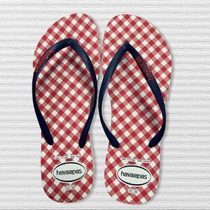 Havaianas Red White & Blue Flip Flops